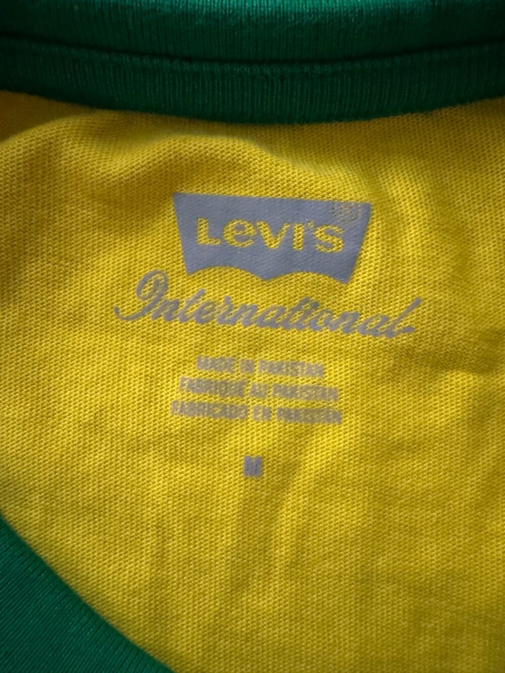 NWT Brasil Men's Ringer Tee - SZ M - Picture 2 of 3